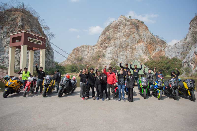 ซ้อนท้ายสำนักแต่งรถชื่อดังทั้ง 7 ไปร่วมกิจกรรม Ride Strong To Ratchaburi By Caltex | MOTOWISH 9