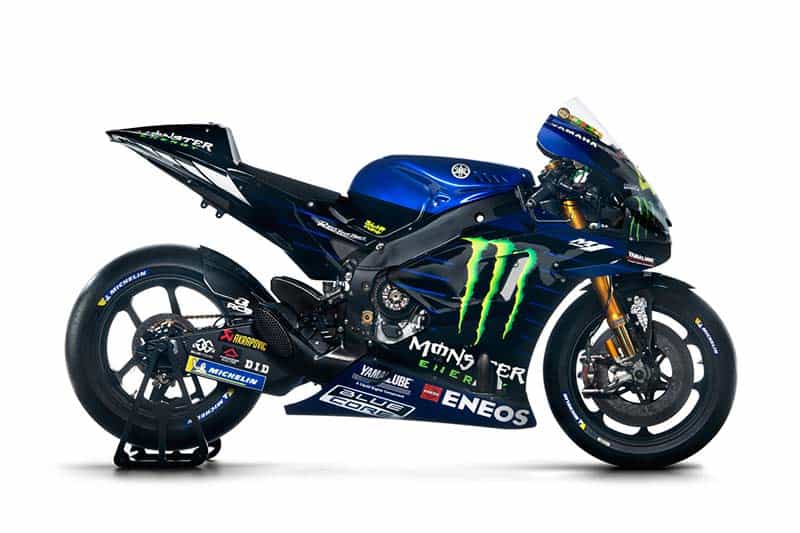 โหดสุดติ่ง Yamaha YZR-M1 2019 สีใหม่ ลายใหม่ เสริมรอยกรงเล็บพิฆาตจาก Monster Energy | MOTOWISH 2