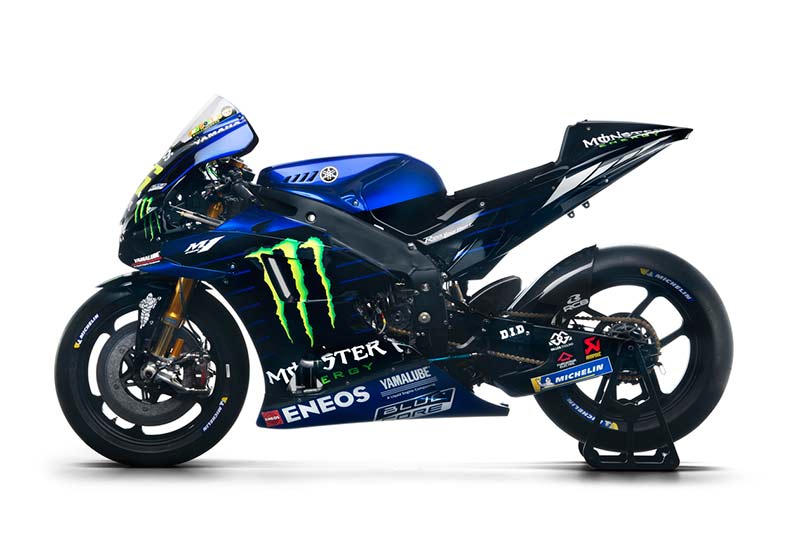 โหดสุดติ่ง Yamaha YZR-M1 2019 สีใหม่ ลายใหม่ เสริมรอยกรงเล็บพิฆาตจาก Monster Energy | MOTOWISH 3