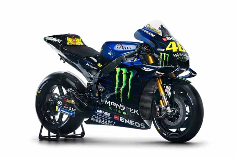 โหดสุดติ่ง Yamaha YZR-M1 2019 สีใหม่ ลายใหม่ เสริมรอยกรงเล็บพิฆาตจาก Monster Energy | MOTOWISH 7