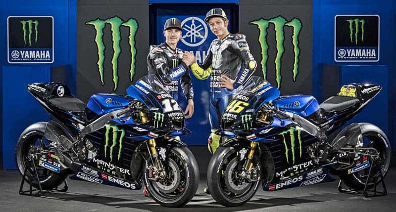 โหดสุดติ่ง Yamaha YZR-M1 2019 สีใหม่ ลายใหม่ เสริมรอยกรงเล็บพิฆาตจาก Monster Energy | MOTOWISH 9