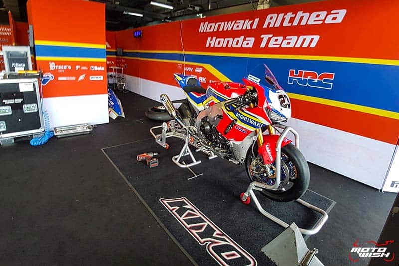 ส่องตัวแข่ง Honda CBR1000RR SP2 โมริวากิ อัลเทีย ฮอนด้า ทีม WorldSBK 2019 | MOTOWISH 5