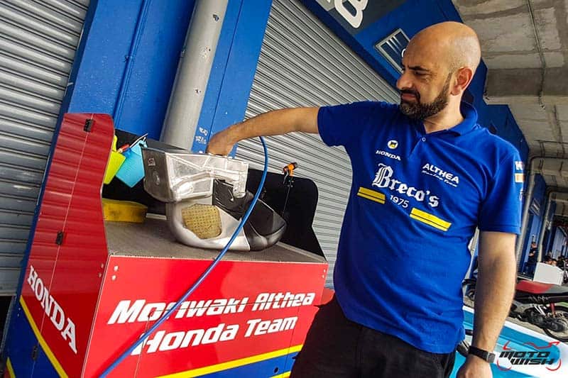 ส่องตัวแข่ง Honda CBR1000RR SP2 โมริวากิ อัลเทีย ฮอนด้า ทีม WorldSBK 2019 | MOTOWISH 3