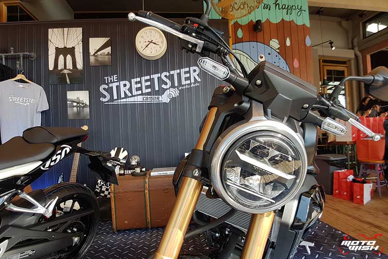 เอ.พี. ฮอนด้า เปิดตัว New Honda CB150R THE STREESTER 2019 สปอร์ตสายพันธ์ใหม่ #สายเข้มเต็มข้อ | MOTOWISH 8