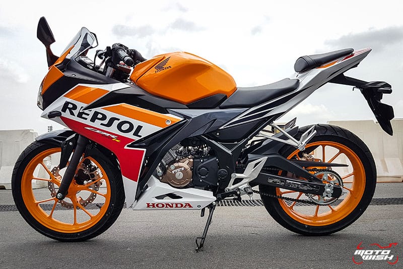 รีวิว Honda All New CBR150R 2019 สวย เฉียบ เฟี้ยว โช้คปรับได้ จะเอาไรอีกละ!! | MOTOWISH 17