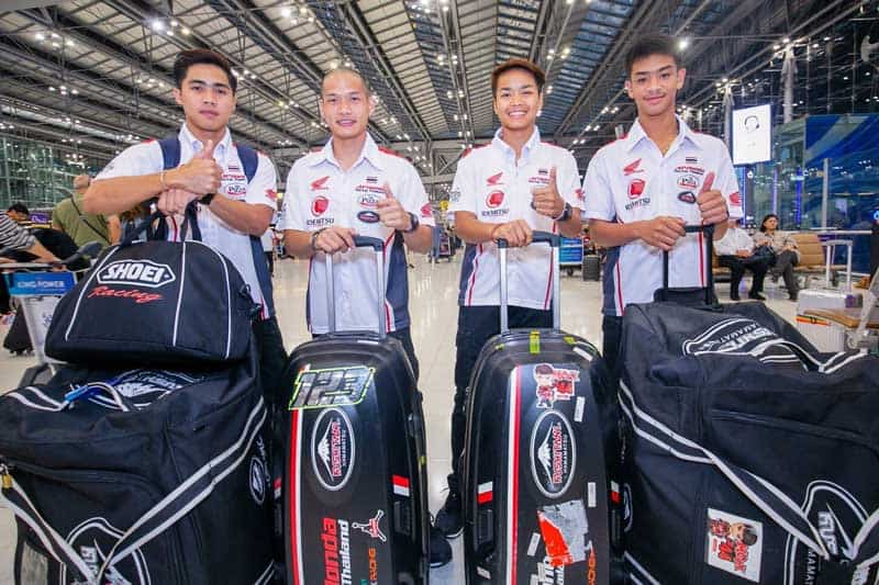 "เอ.พี. ฮอนด้า" ทีมแข่งไทยร้อยเปอร์เซ็นต์บินทดสอบ เซปังฯ ตั้งเป้าคว้าแชมป์สนามแรก ARRC | MOTOWISH 1
