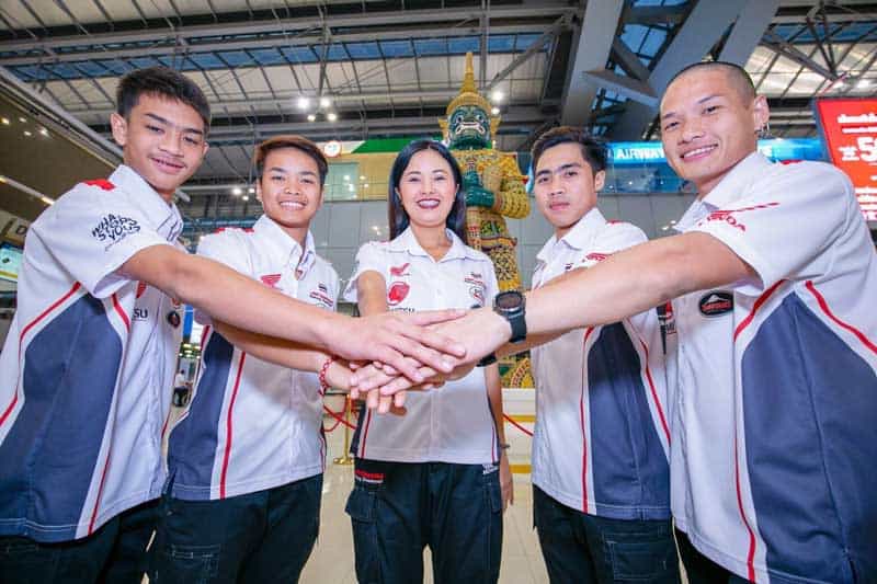 "เอ.พี. ฮอนด้า" ทีมแข่งไทยร้อยเปอร์เซ็นต์บินทดสอบ เซปังฯ ตั้งเป้าคว้าแชมป์สนามแรก ARRC | MOTOWISH 3