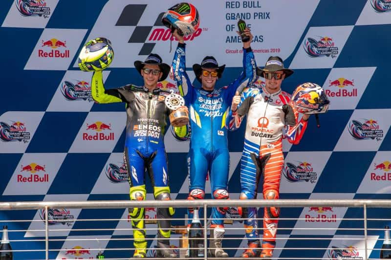 คะแนนสะสมนักแข่ง MotoGP 2019 หลังจบสนามที่ 3 โคตรดราม่าลุ้นระทึก "รินส์" ควบซูซูกิเข้าวิน | MOTOWISH 3