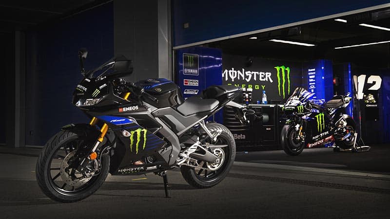 เปิดตัว Yamaha YZF-R125 Monster Energy Yamaha MotoGP Edition สวมวิญญาณรถแข่ง รอสซี่ และบีญาเลส | MOTOWISH 4