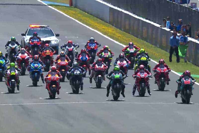 ย้อนหลังการแข่งขัน MotoGP 2019 สนามที่ 4 Spanish GP เด็กระเบิดคืนแทรคบินขึ้นโพเดี้ยมรับแชมป์ | MOTOWISH