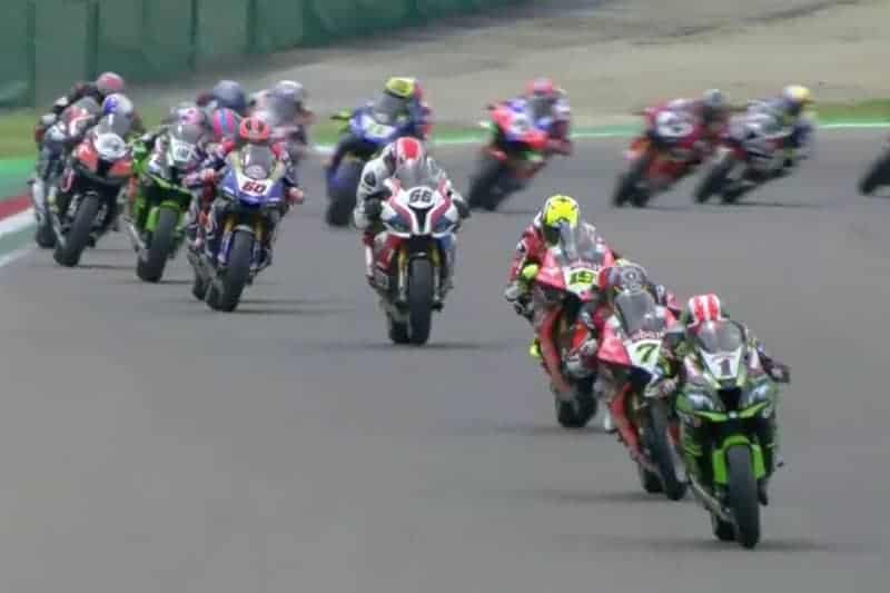 ย้อนหลังการแข่งขัน WorldSBK 2019 สนามที่ 5 Imola Italy โจนาธาน เรีย คัมแบคทิ้ง เบาติสต้า หายย!! | MOTOWISH