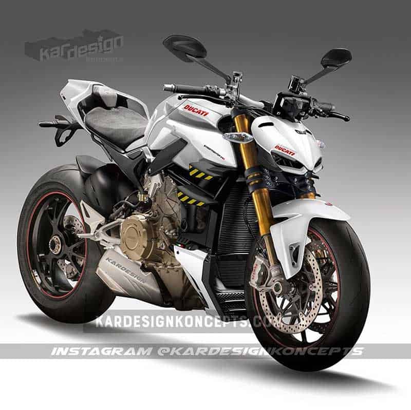 ชมเรนเดอร์ Ducati Streetfighter V4 แกะแบบ Prototype ผสาน Panigale V4 โหด หรู คู่ควร | MOTOWISH 4