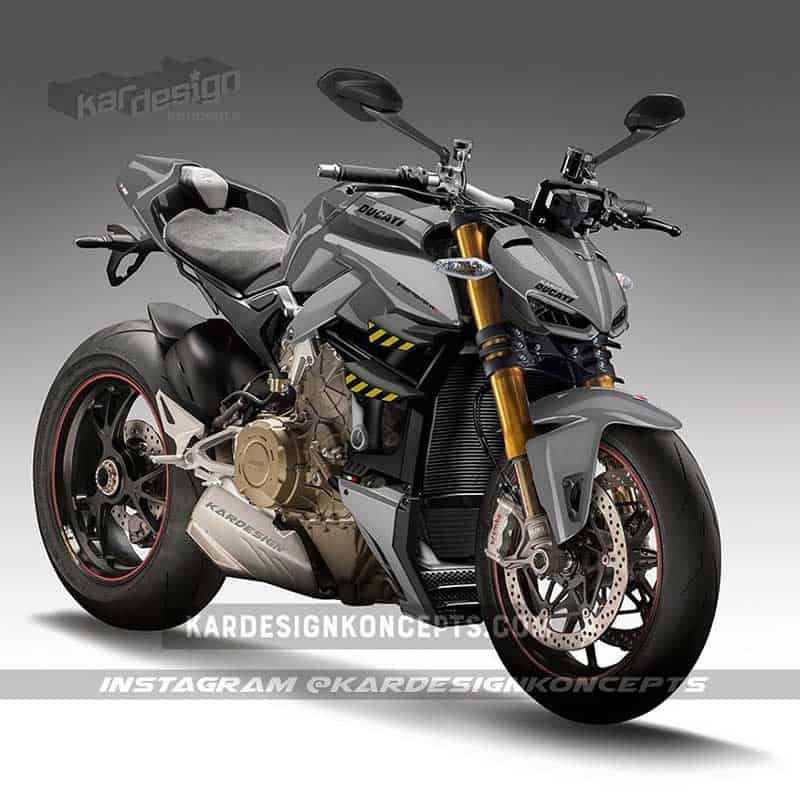 ชมเรนเดอร์ Ducati Streetfighter V4 แกะแบบ Prototype ผสาน Panigale V4 โหด หรู คู่ควร | MOTOWISH 1