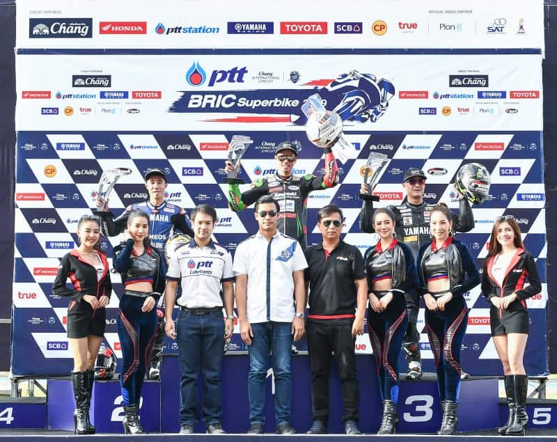 PTT BRIC Superbike 2019 เปิดฉากความมันส์ระดับโลก “ติ๊งโน๊ต” โกงความตาย ผงาดแชมป์สนามแรก | MOTOWISH 3