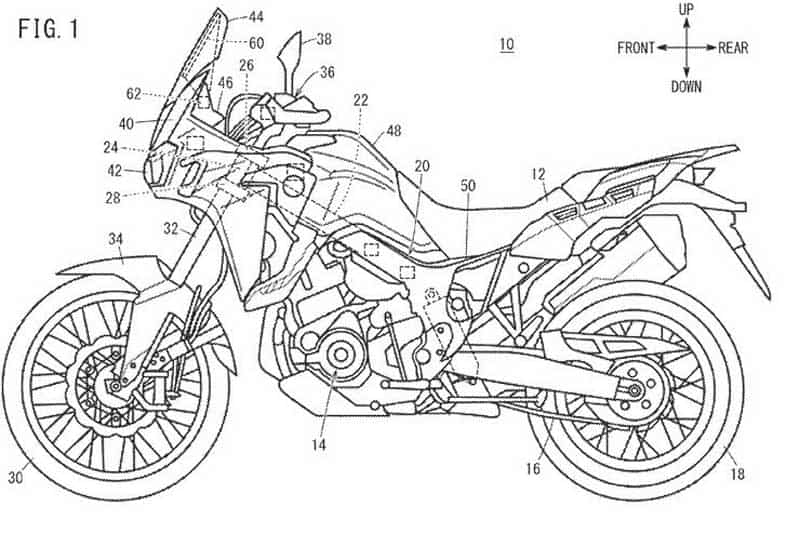 หน้าจอ TFT เก่าแล้ว! Honda พัฒนาจอแสดงผลแบบ Head-Up หน้าจอสัมผัสสำหรับรถจักรยานยนต์ | MOTOWISH 3