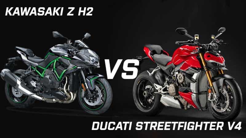 เปรียบเทียบสเปค Kawasaki Z H2  VS Ducati Streetfighter V4 | MOTOWISH 7