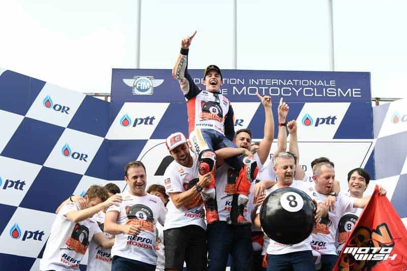 "มิชลิน" สร้างประวัติศาสตร์ใหม่ ส่งพลังหนุน  “มาร์เกซ” คว้าตำแหน่งแชมป์ MotoGP ในประเทศไทย | MOTOWISH 4
