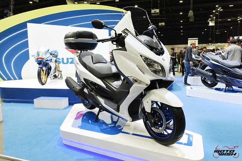 Suzuki เปิดตัว Burgman 400 2020 ราคาพิเศษ 100 คันแรก 1.99 แสน ในงาน Motor Expo 2019 | MOTOWISH 4