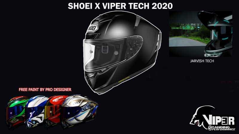 หมวกกันน็อคไฮเทค SHOEI X Viper Tech 2020 เสียเงิน 150,000 บาท ได้อะไรบ้าง!! | MOTOWISH 3