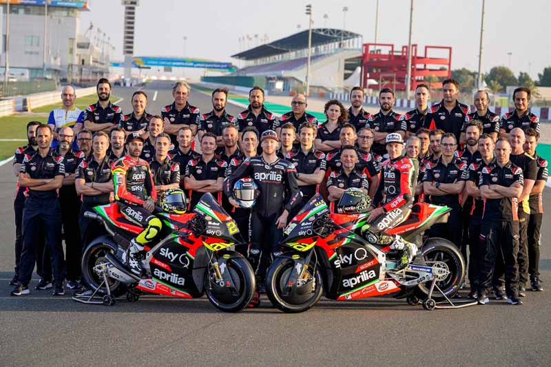 Aprilia เปิดตัวทีมแข่ง MotoGP 2020 พร้อมตัวแข่ง RS-GP อัพเกรดให้แรงกว่าเดิม | MOTOWISH 2