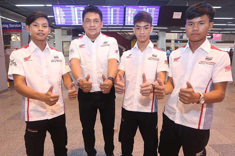 เอ.พี. ฮอนด้า ส่ง 3 นักบิดดาวรุ่งไทย ลุยพรีซีซั่นเทสต์เซปังฯ เตรียมล่าแชมป์เอเชีย ทาเลนต์ 2020 | MOTOWISH 2