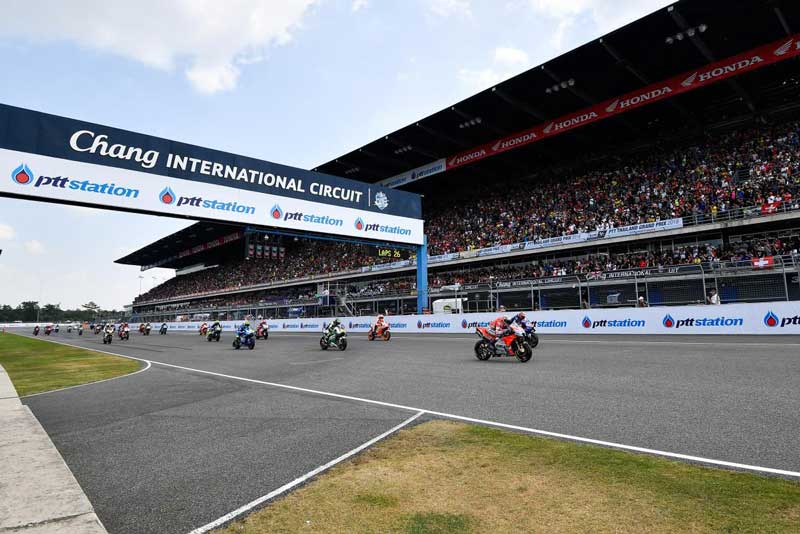 รัฐบาลไทยและฝ่ายจัด MotoGP คอนเฟิร์มอย่างเป็นทางการ ThaiGP ไม่ยกเลิกแน่นอน | MOTOWISH 1