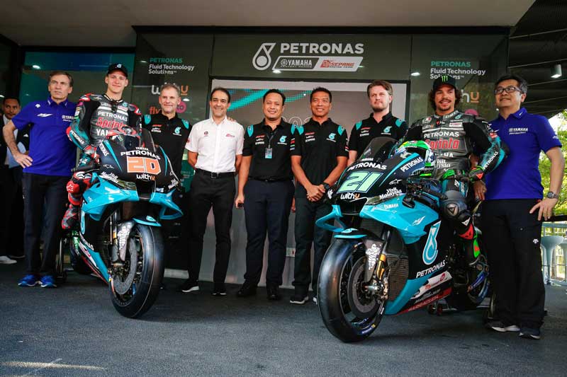 Yamaha เปิดตัวทีมแข่งโรงงาน และทีมอิสระ Petronas SRT ผนึกกำลังล่าแชมป์โลก MotoGP 2020 | MOTOWISH 1