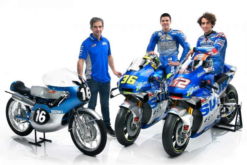 Suzuki เปิดตัวทีมแข่ง MotoGP พร้อมเฉลิมฉลองครบรอบ 60 ปี ด้วยลายตัวแข่ง GSX-RR ย้อนยุค | MOTOWISH 1