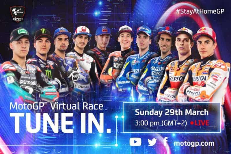 MotoGP จัดแข่ง eSport นักแข่งบิ๊กเนมเข้าร่วมคับคั่ง