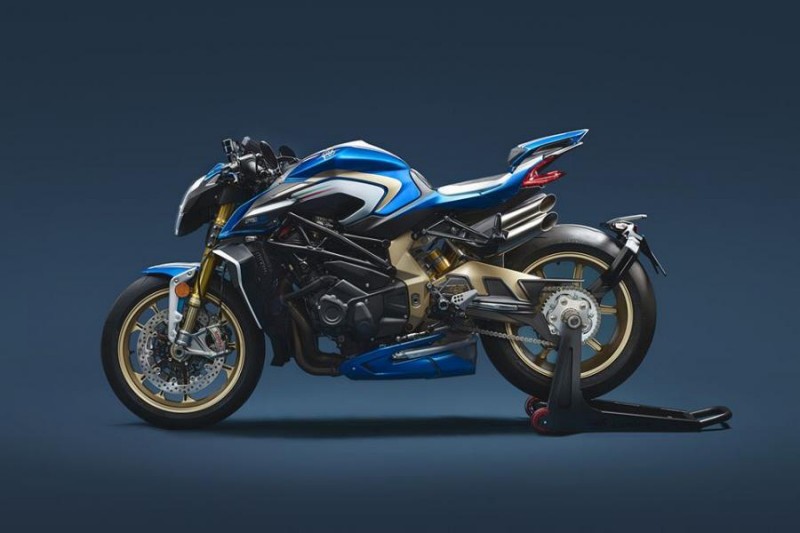 MV Agusta Brutale 1000RR Blue&white M L -2