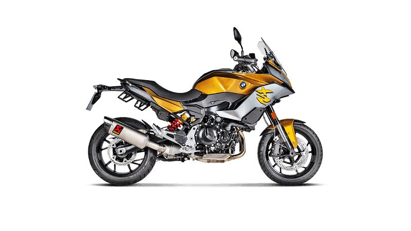 BMW F900XR Akrapovic slip on titanium