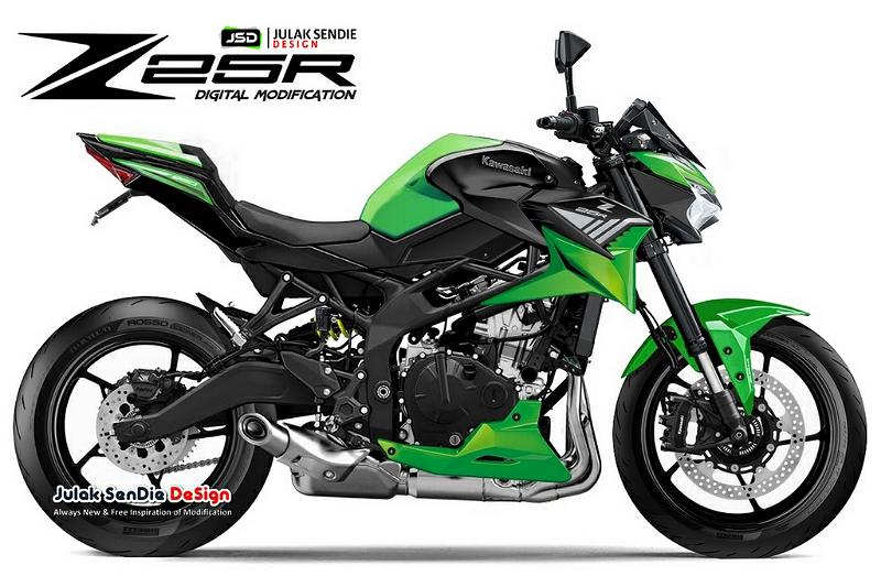 Kawasaki Ninja Z25R render