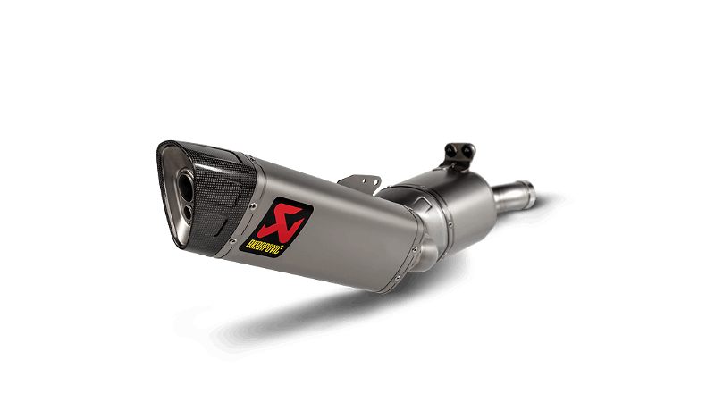 akrapovic slip on titanium