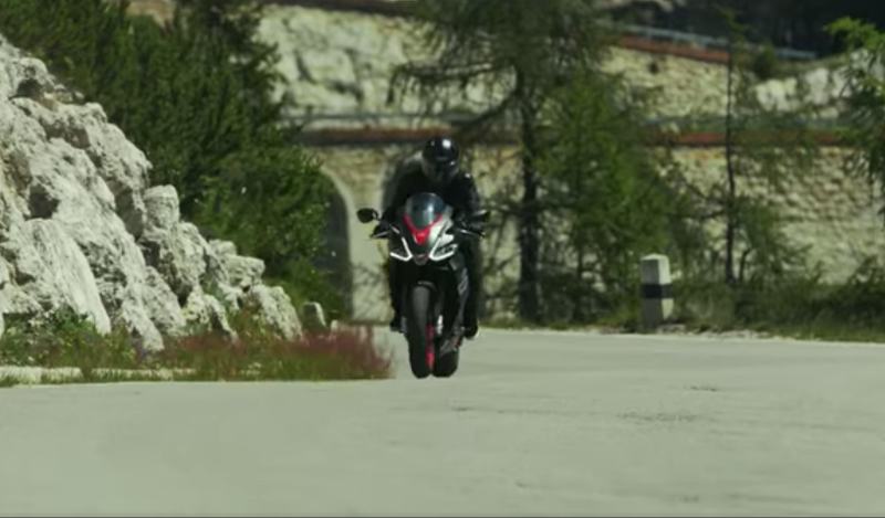 aprilia rs660 video promote