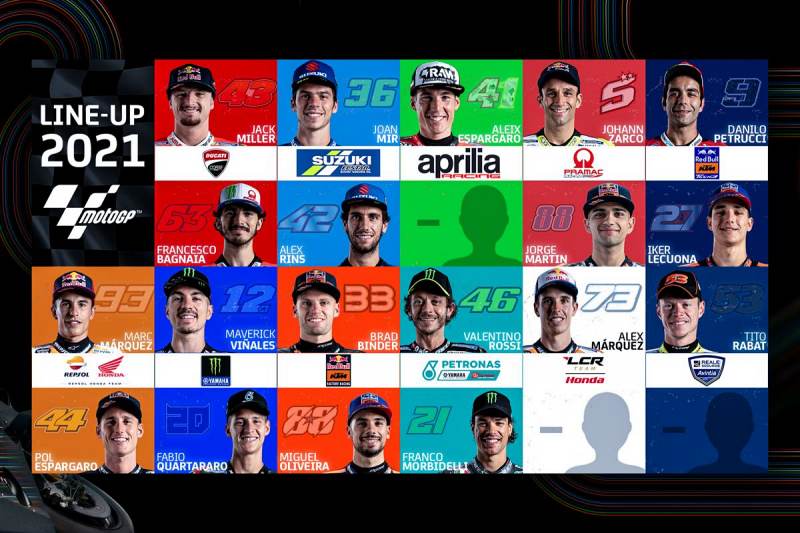 lineup-motogp-2021