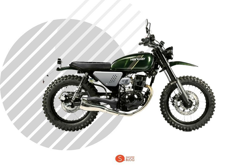 Motorcycle Classic Hanway 250 Scrambler
