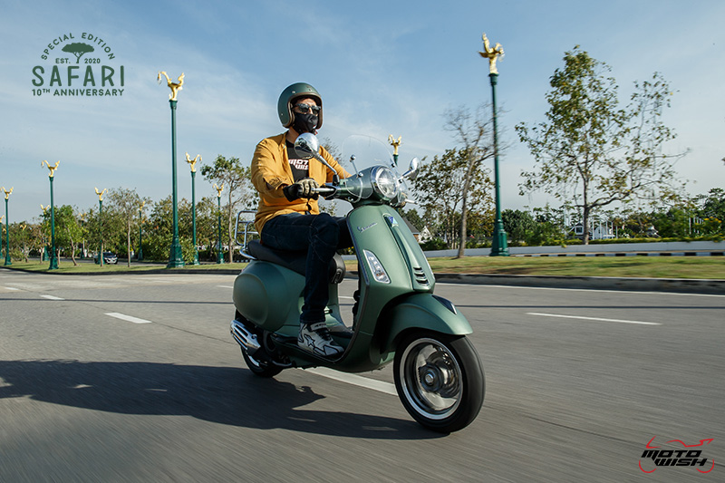 Review Vespa Primavera S 150 i-Get ABS Safari Special Edition