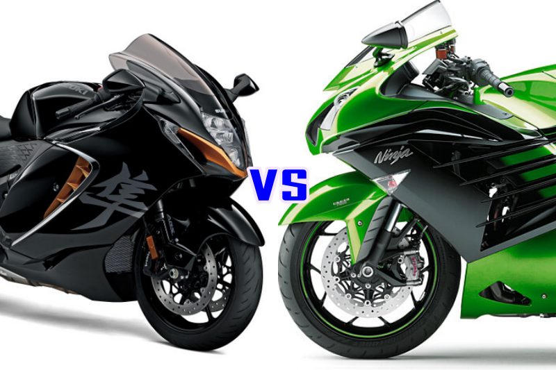 suzuki hayabusa 2021 vs kawasaki zx-14r