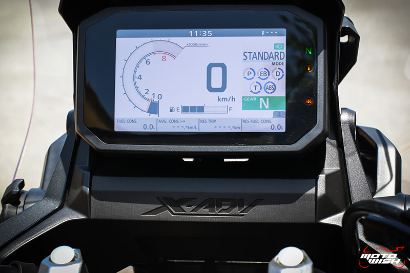Review-Honda-All-New-XADV750-2021-Dashboard Screen