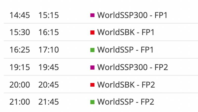 _timetable worldsbk 2021 round 10 jerez spain-1
