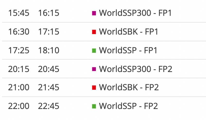 _timetable worldsbk 2021 round 11 portimao-1