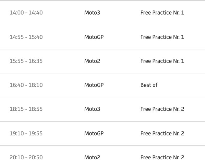 timetable motogp 2021 round 16-1