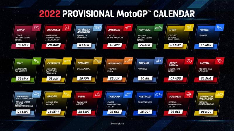 _motogp calendar 2022
