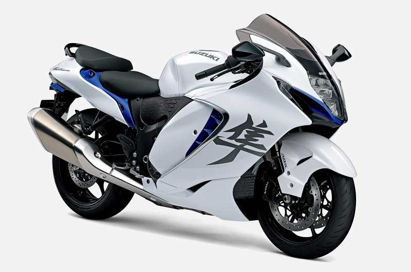 _suzuki hayabusa-2022 white