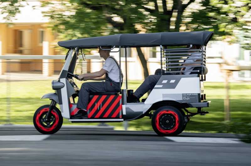 audi tuktuk e-ricks