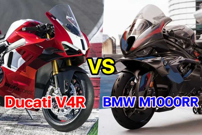 Ducati Panigale V4R VS BMW M1000RR 2023