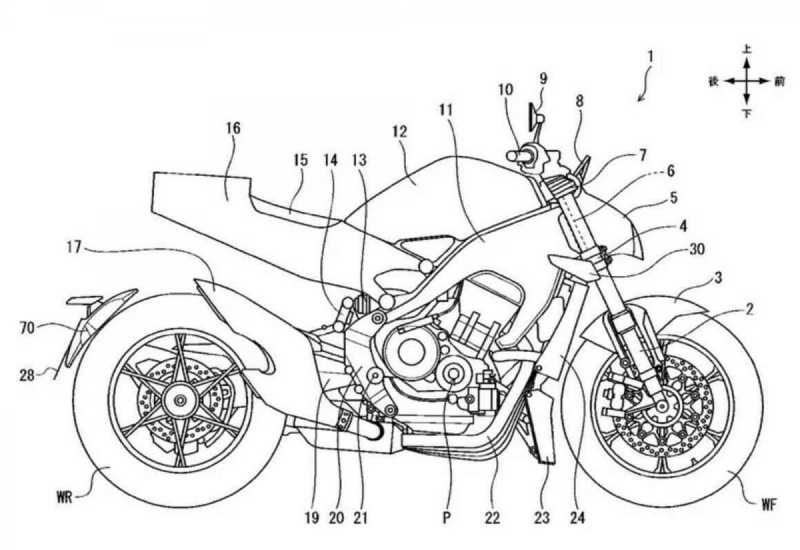 _Honda CB1000R Patent-2