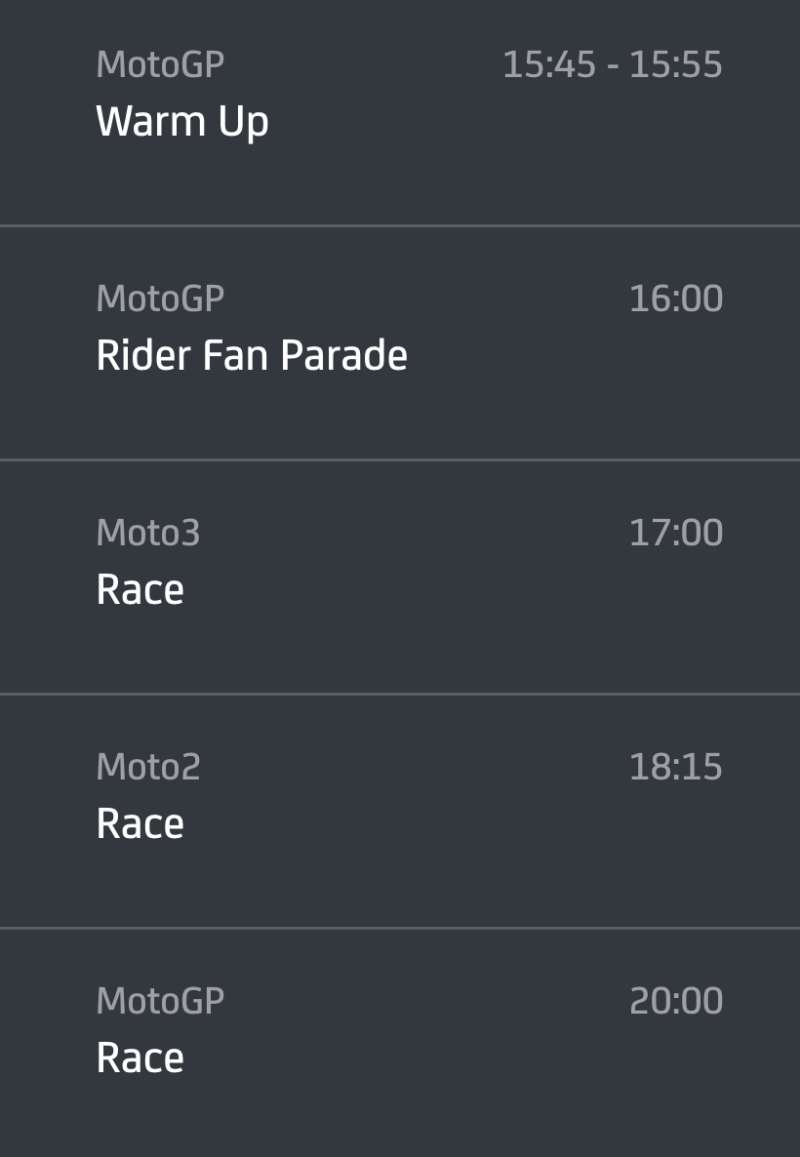 timetable motogp 2023 round 1 -3