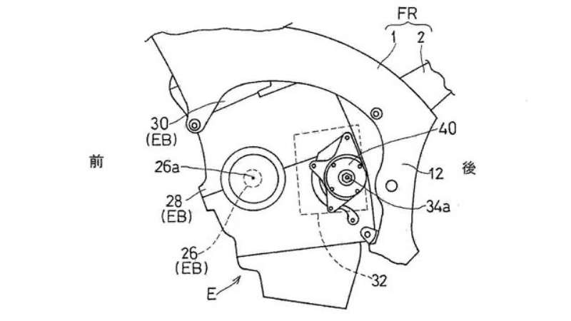 Kawasaki Patent Brake low side-1