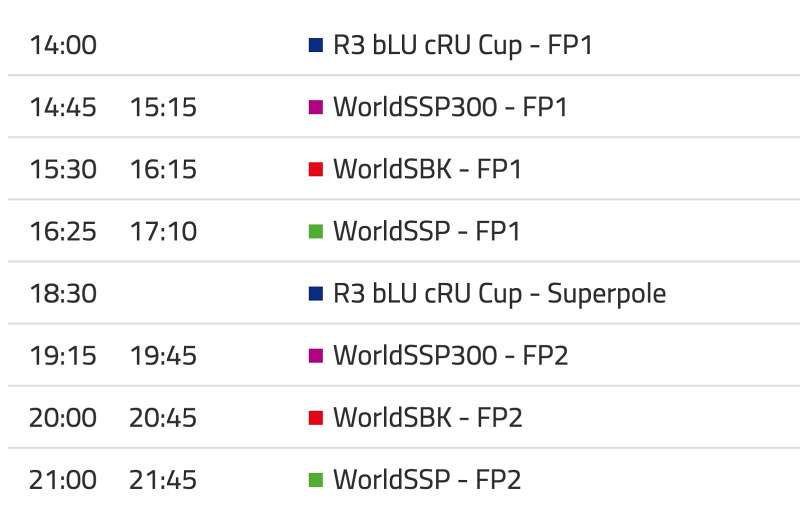 __Timetable WorldSBK 2023 Round 4 Barcelona Spain-1